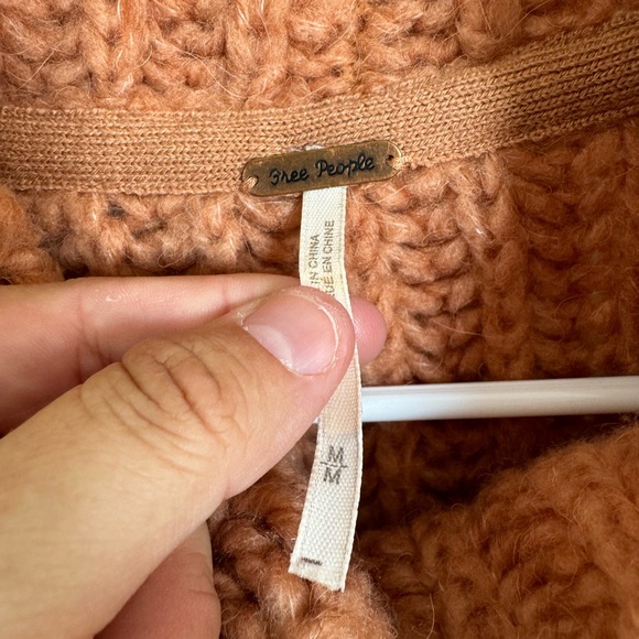 Free People Fluffy Foxy oversized sweater size medium. - Picture 3 of 8